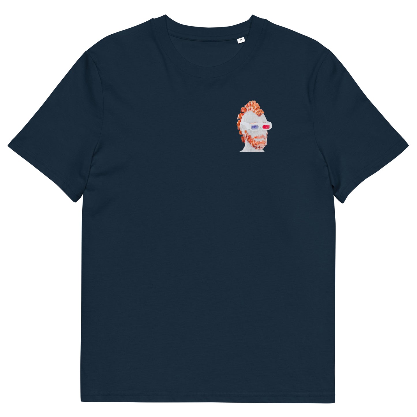 Unisex organic cotton t-shirt feat. BrightFutureGuy - Farcaster