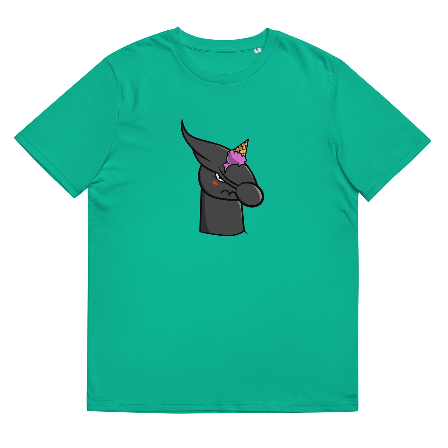 Unisex organic cotton t-shirt feat UNICORN #333D