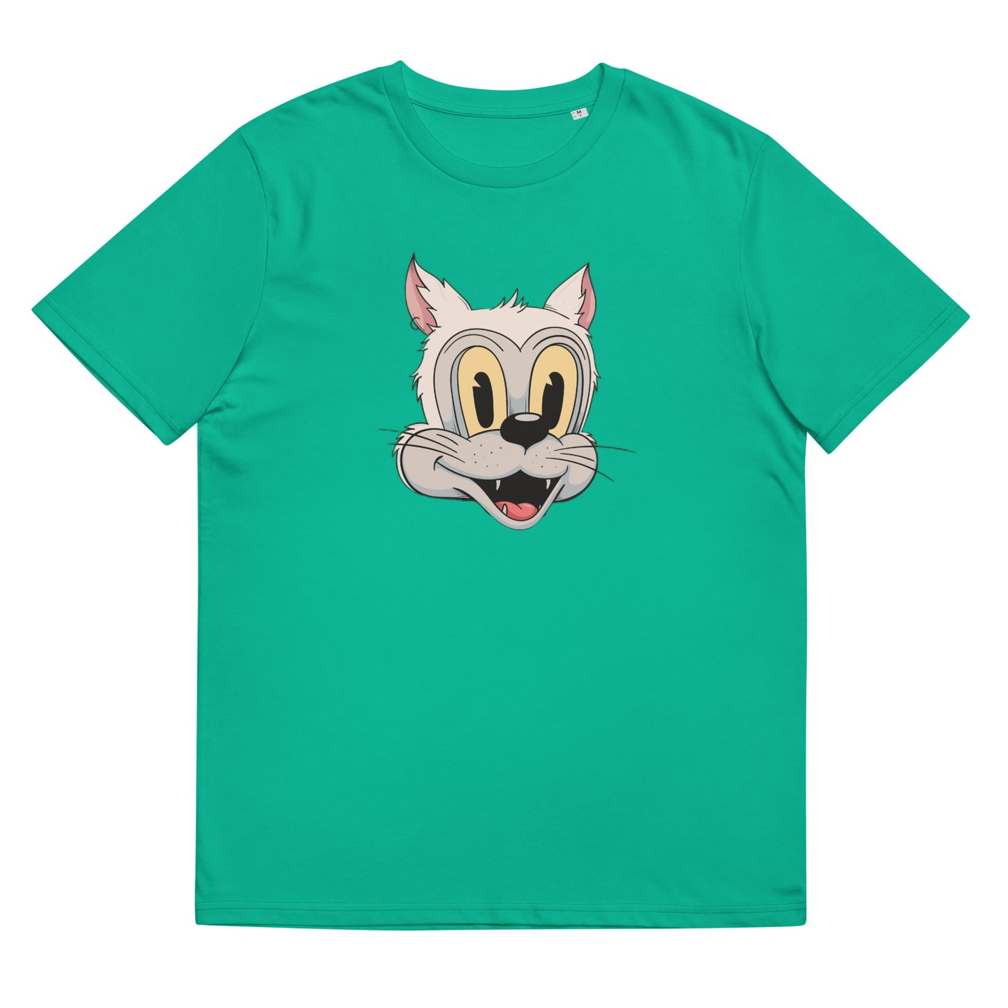 Unisex organic cotton t-shirt feat DEGEN TOONZ #7949
