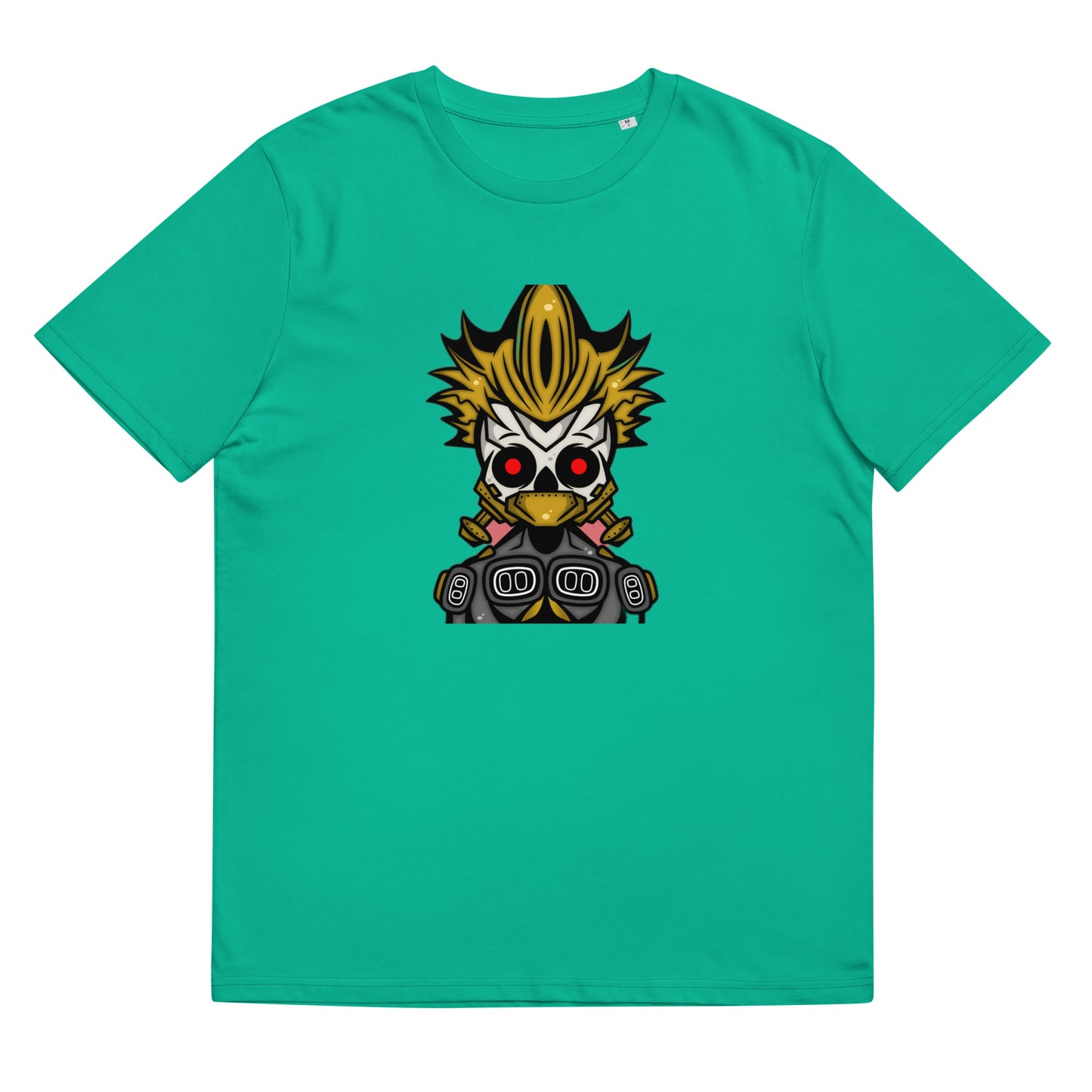 Unisex organic cotton t-shirt feat Eggnion X Skulls Gang #113