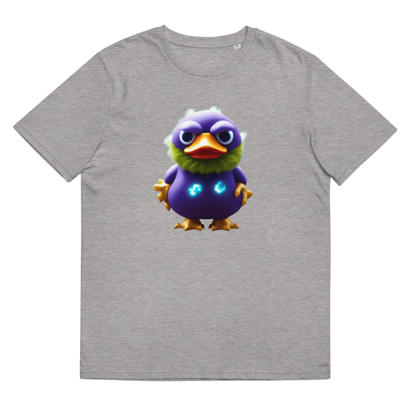 Unisex organic cotton t-shirt feat GalactLINGS Zapbeard