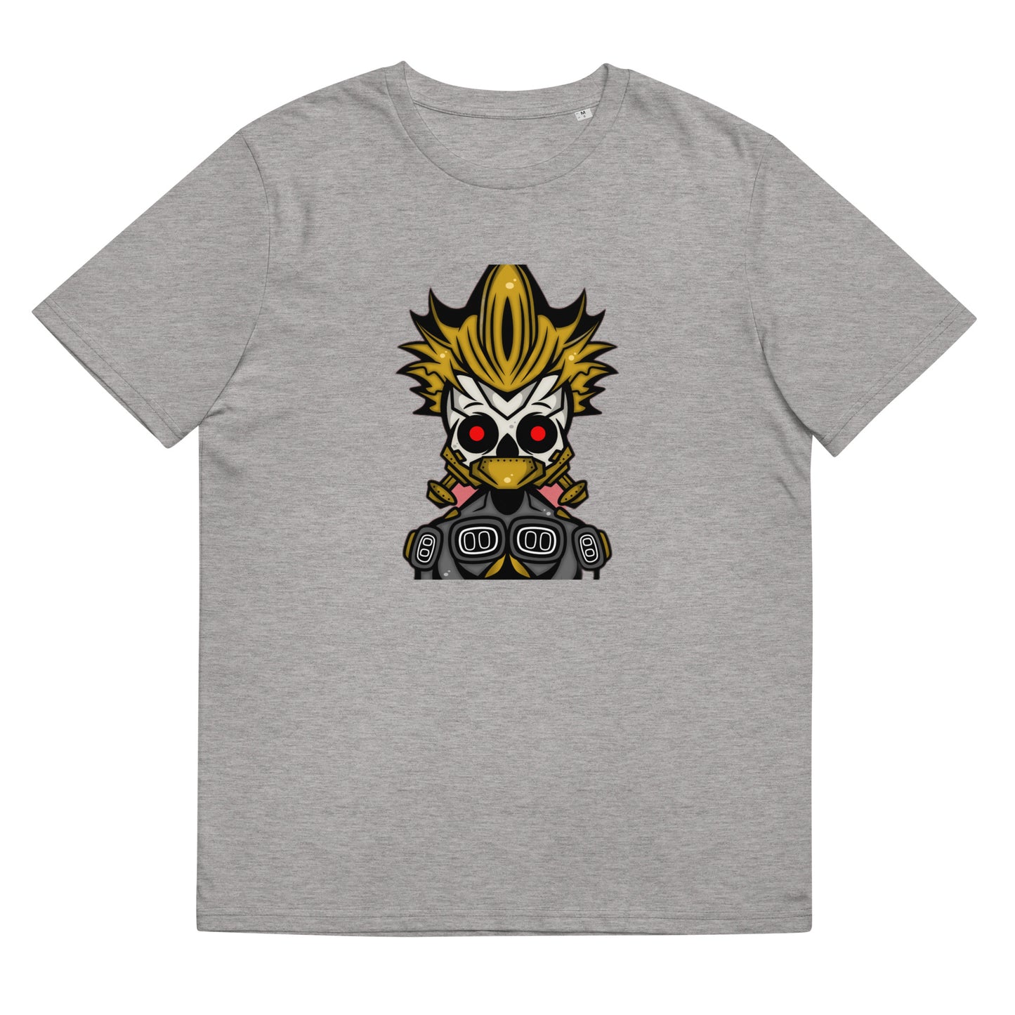 Unisex organic cotton t-shirt feat Eggnion X Skulls Gang #113