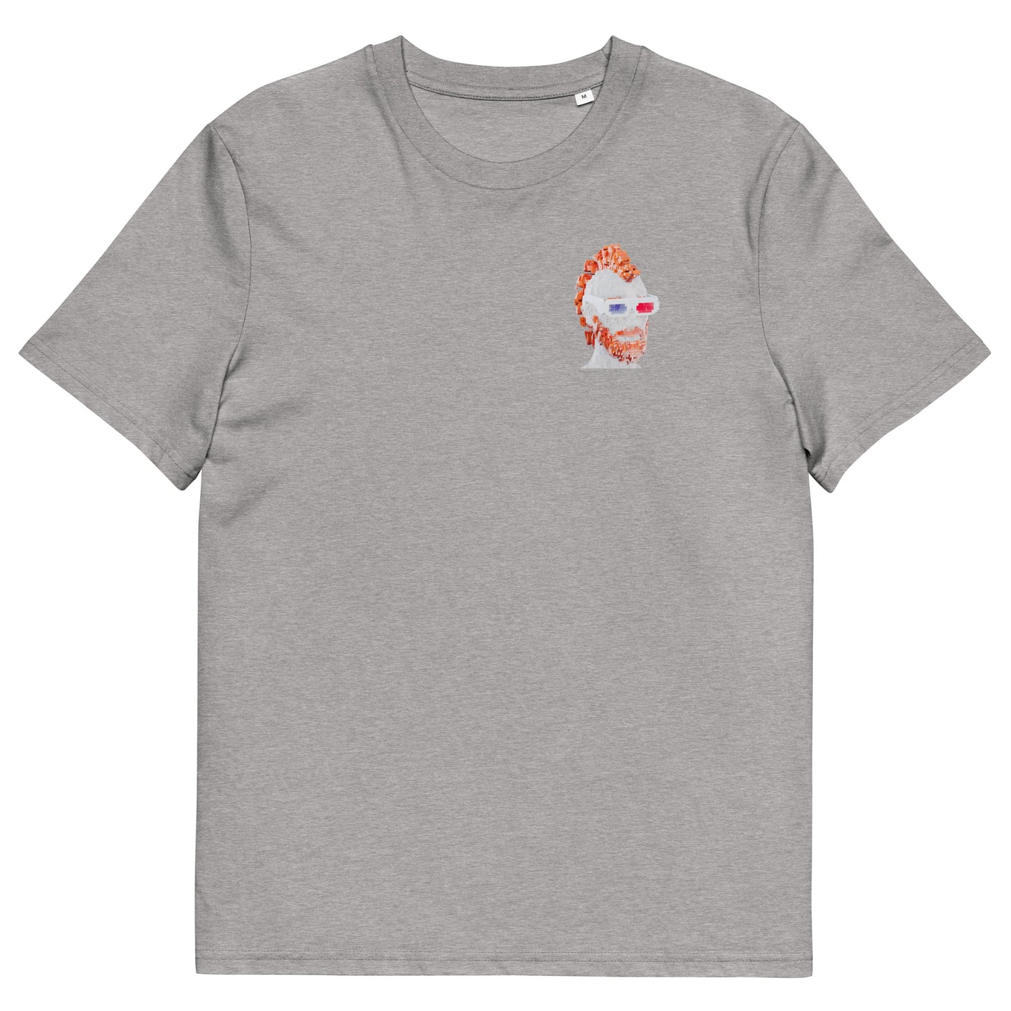 Unisex organic cotton t-shirt feat. BrightFutureGuy - Farcaster