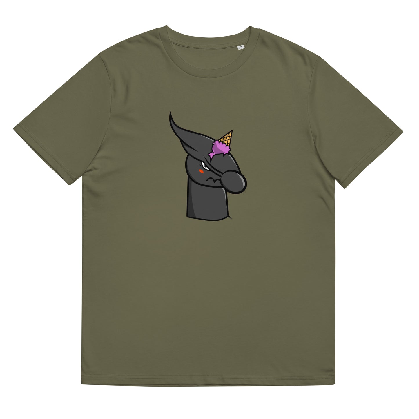 Unisex organic cotton t-shirt feat UNICORN #333D
