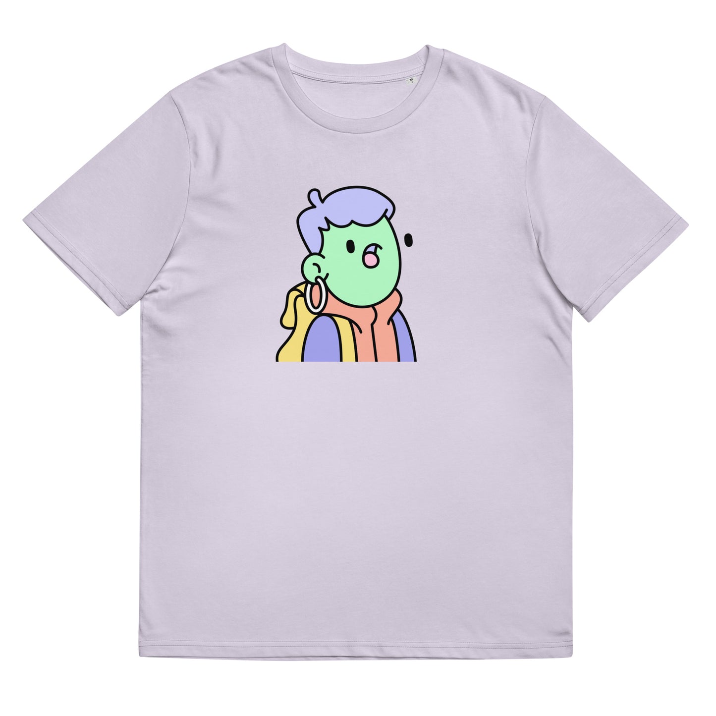 Unisex organic cotton t-shirt feat Doodle #4954
