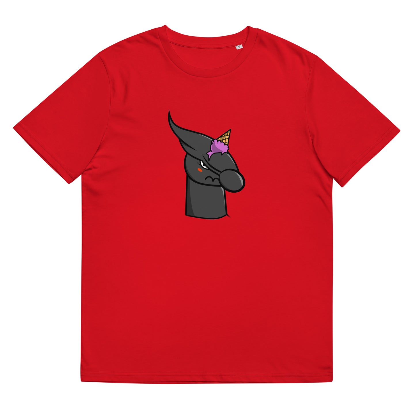 Unisex organic cotton t-shirt feat UNICORN #333D