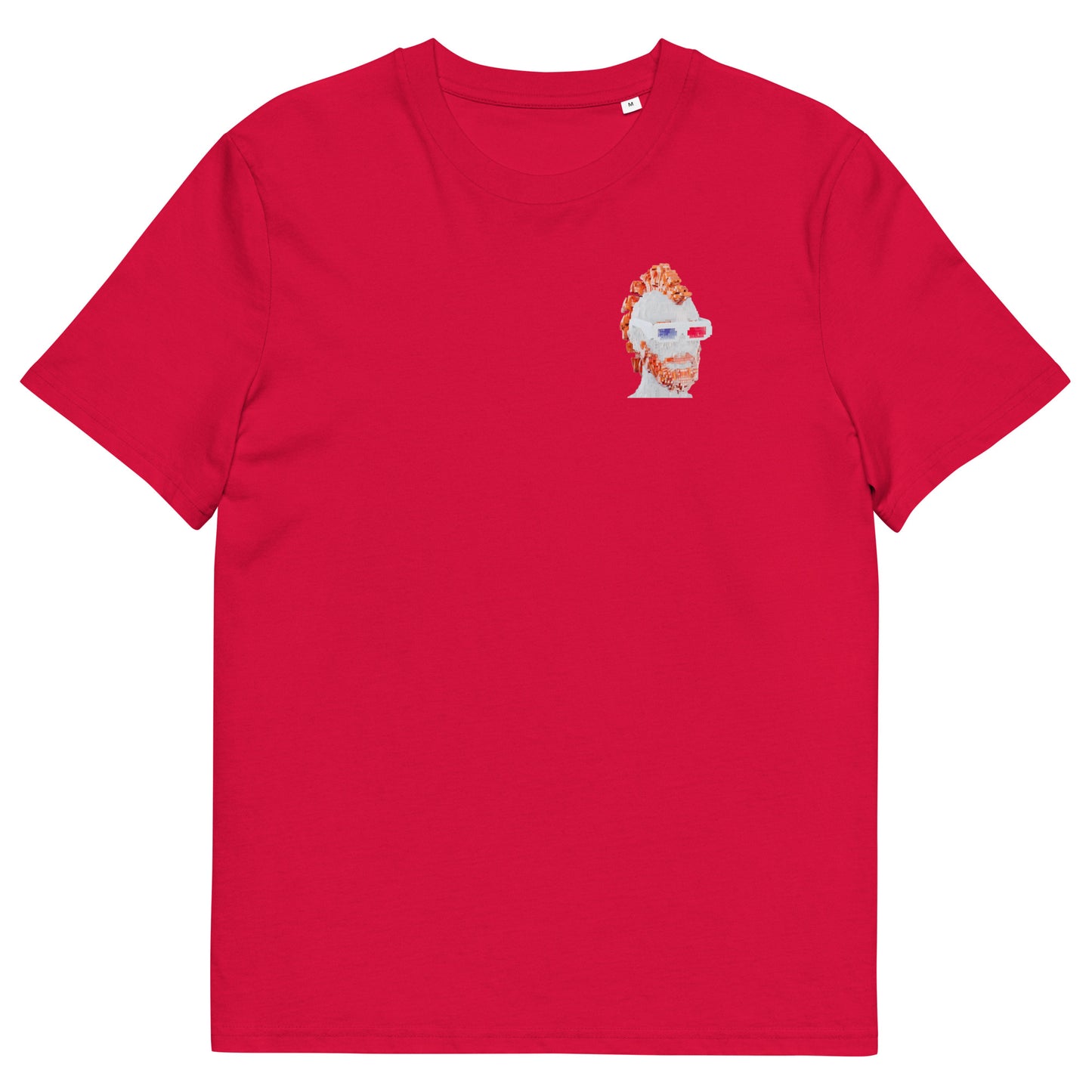 Unisex organic cotton t-shirt feat. BrightFutureGuy - Farcaster