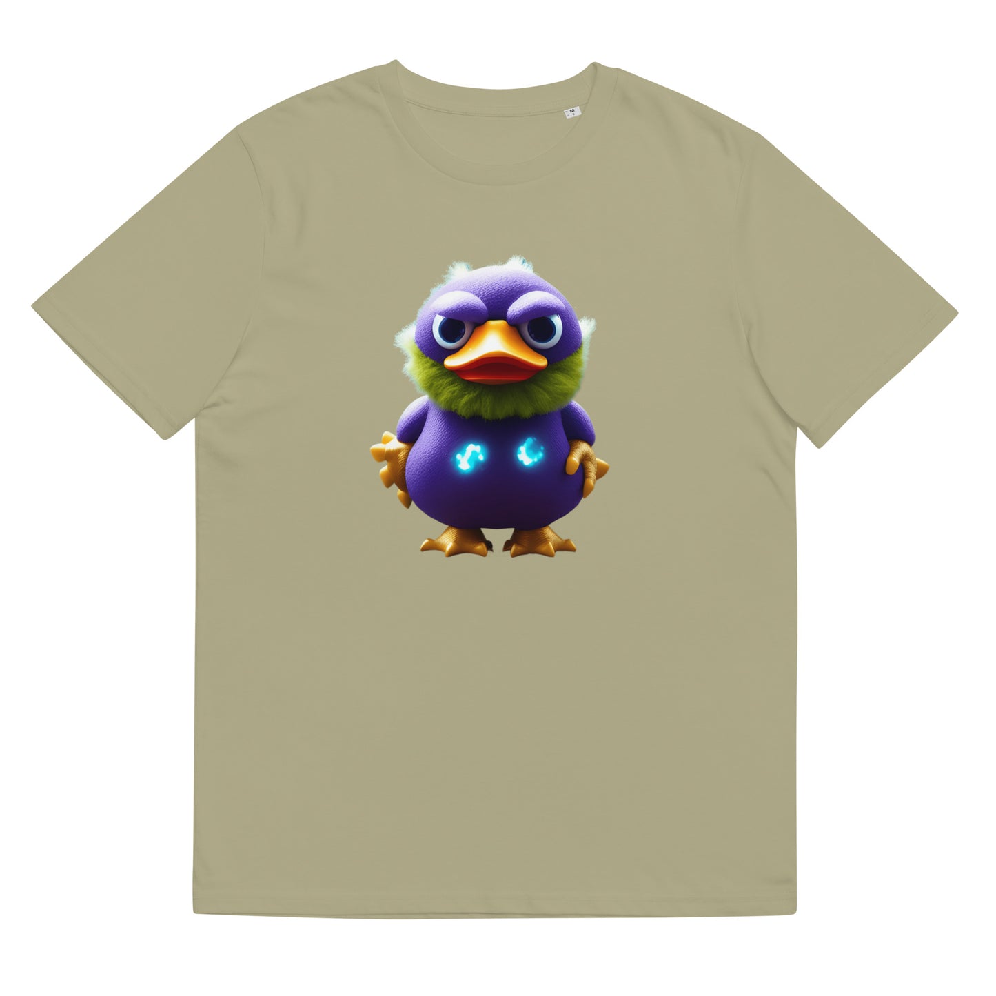 Unisex organic cotton t-shirt feat GalactLINGS Zapbeard