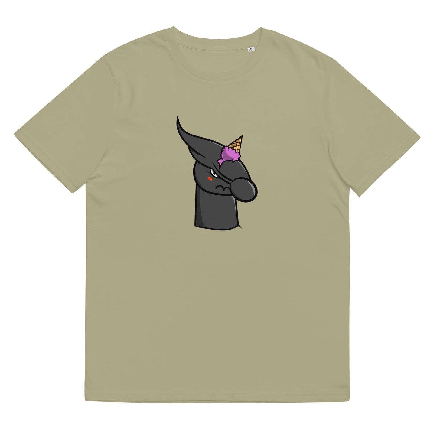 Unisex organic cotton t-shirt feat UNICORN #333D