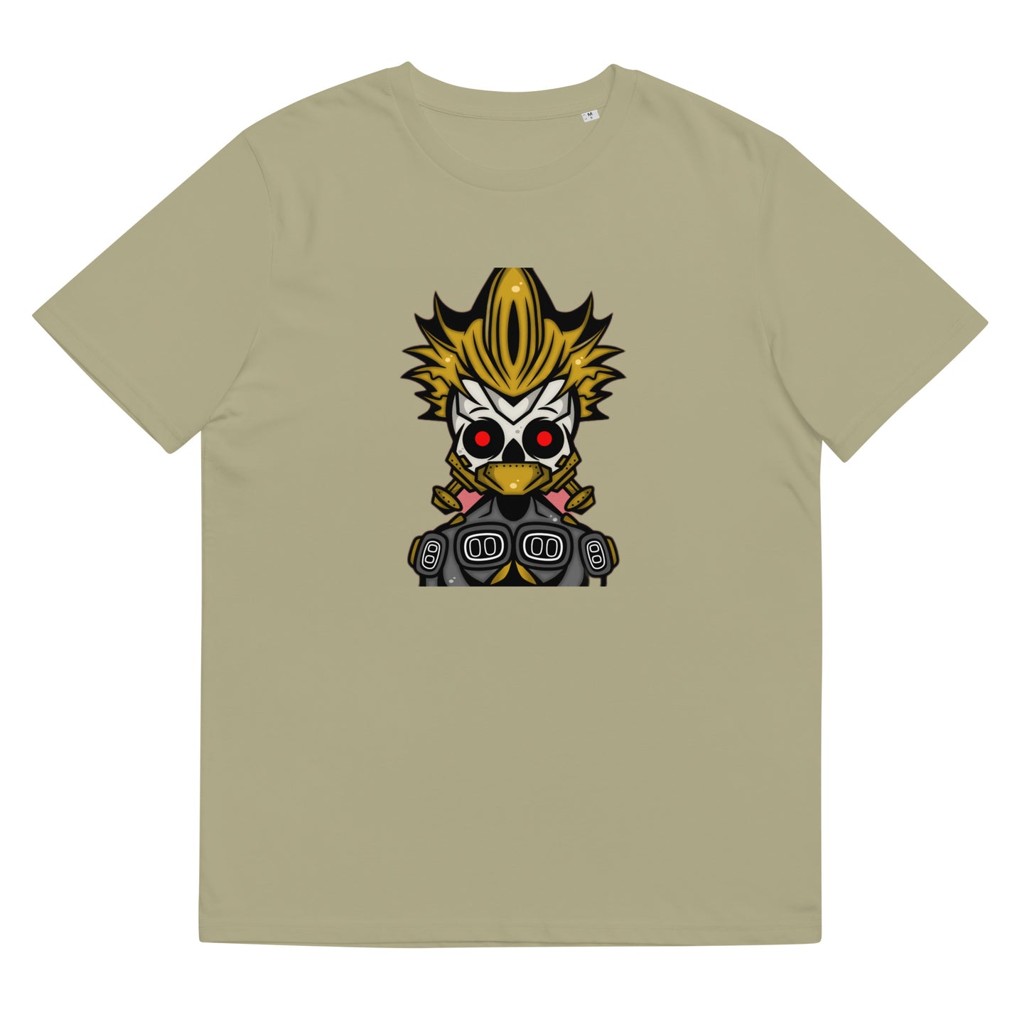 Unisex organic cotton t-shirt feat Eggnion X Skulls Gang #113