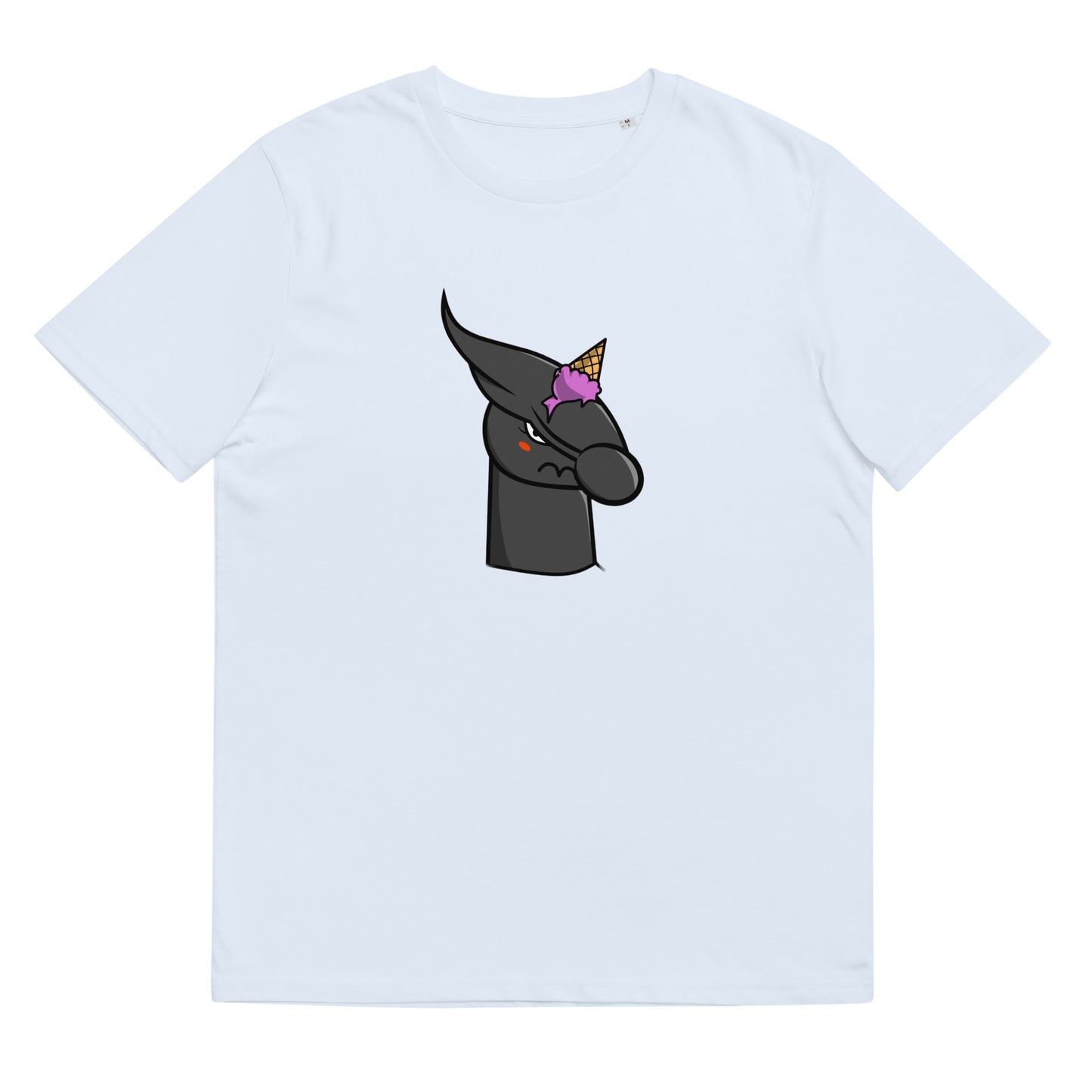 Unisex organic cotton t-shirt feat UNICORN #333D