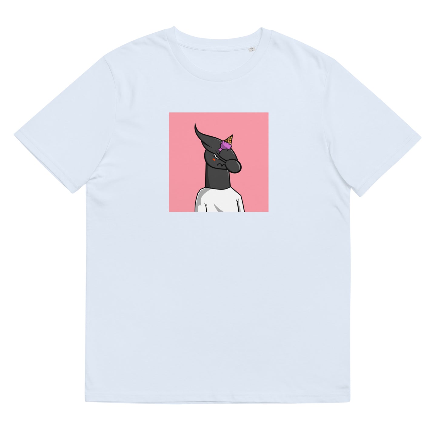 Unisex organic cotton t-shirt feat UNICORN #333D