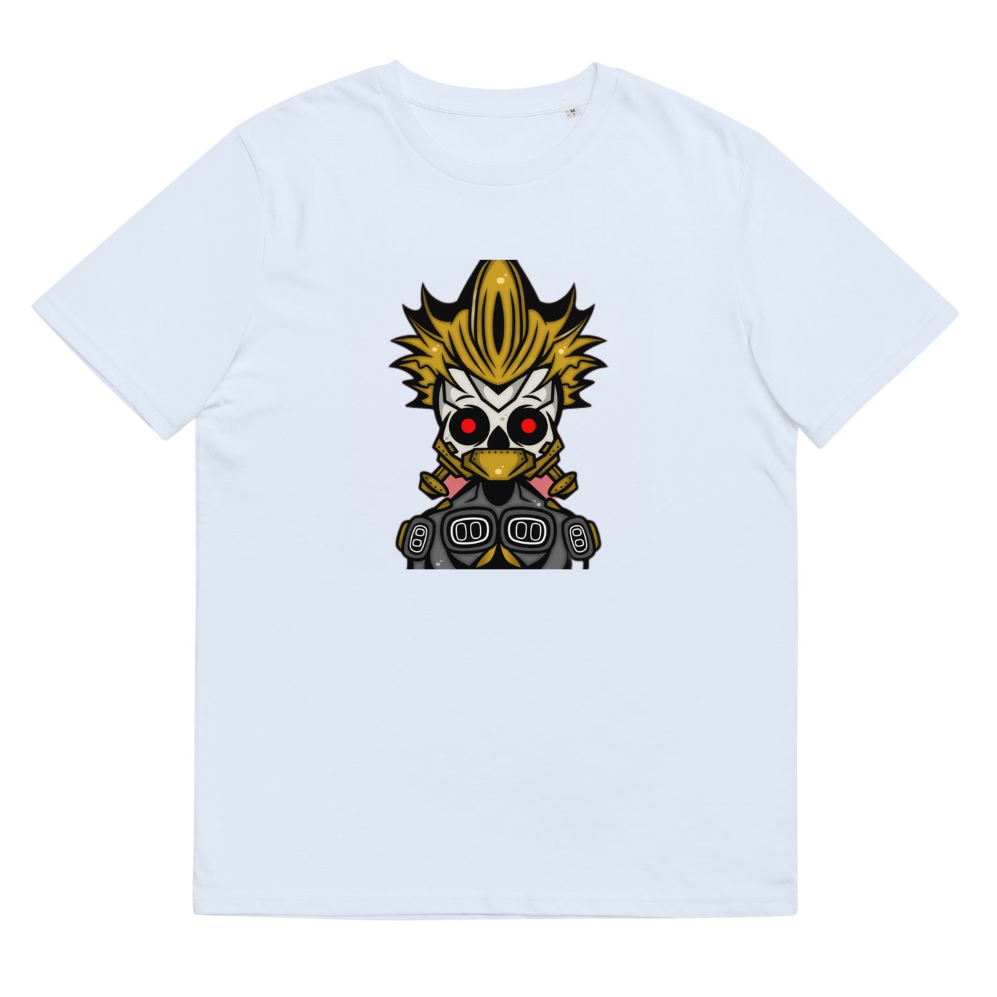 Unisex organic cotton t-shirt feat Eggnion X Skulls Gang #113