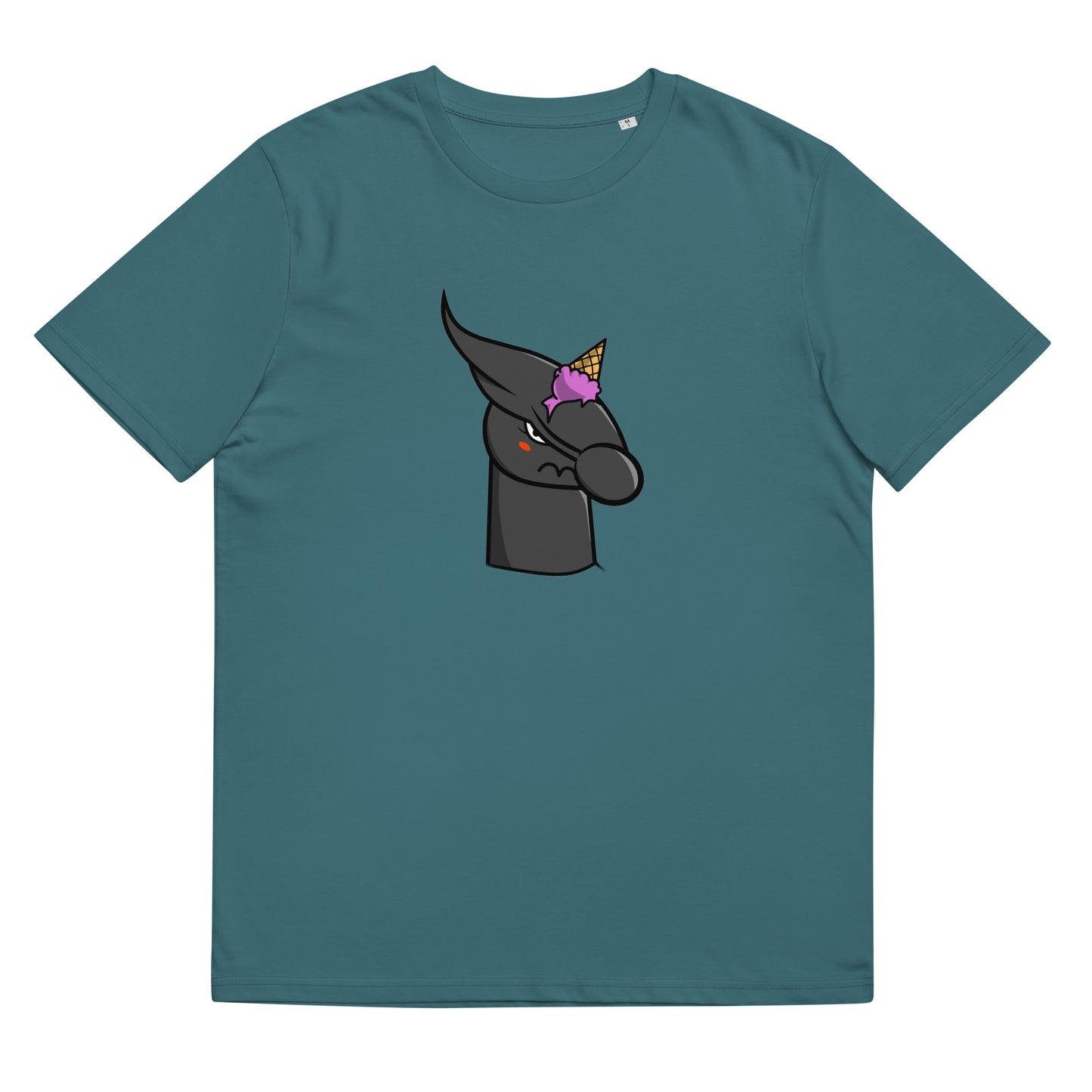 Unisex organic cotton t-shirt feat UNICORN #333D