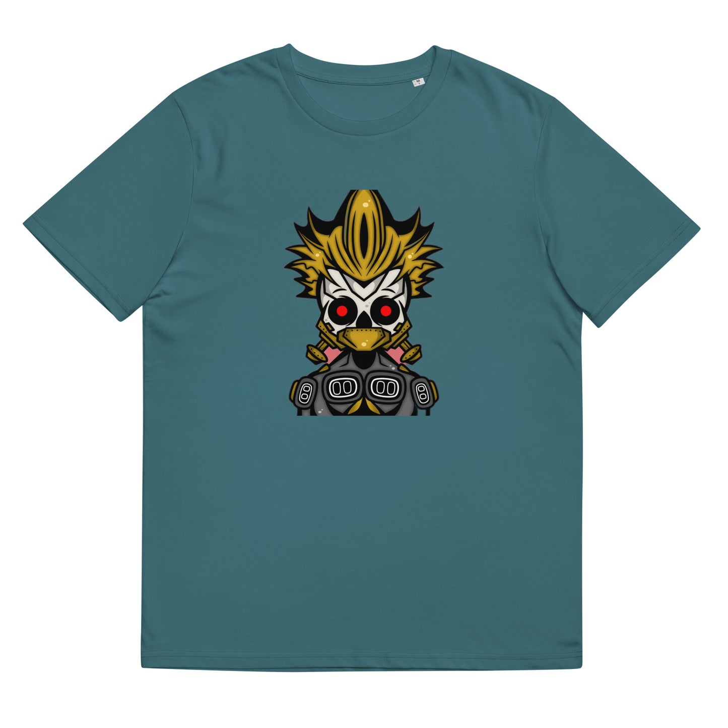 Unisex organic cotton t-shirt feat Eggnion X Skulls Gang #113