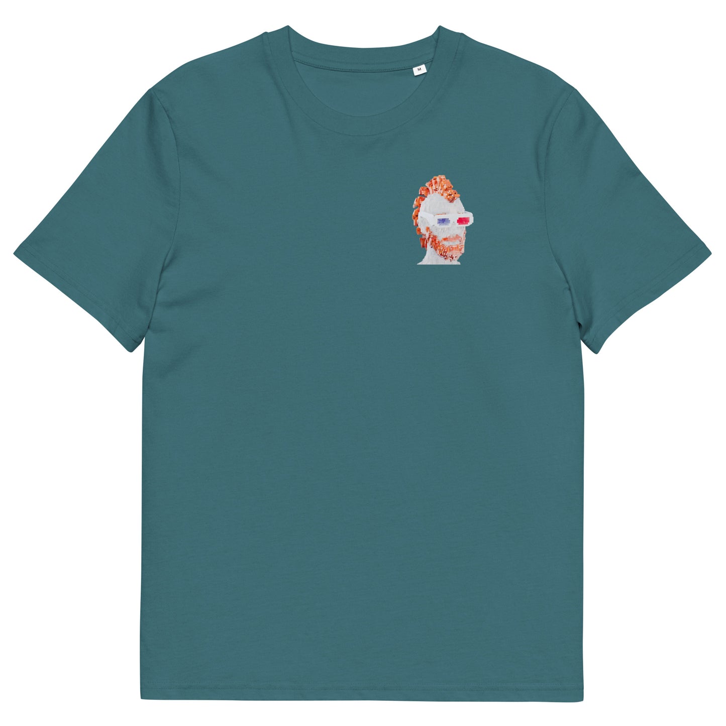 Unisex organic cotton t-shirt feat. BrightFutureGuy - Farcaster