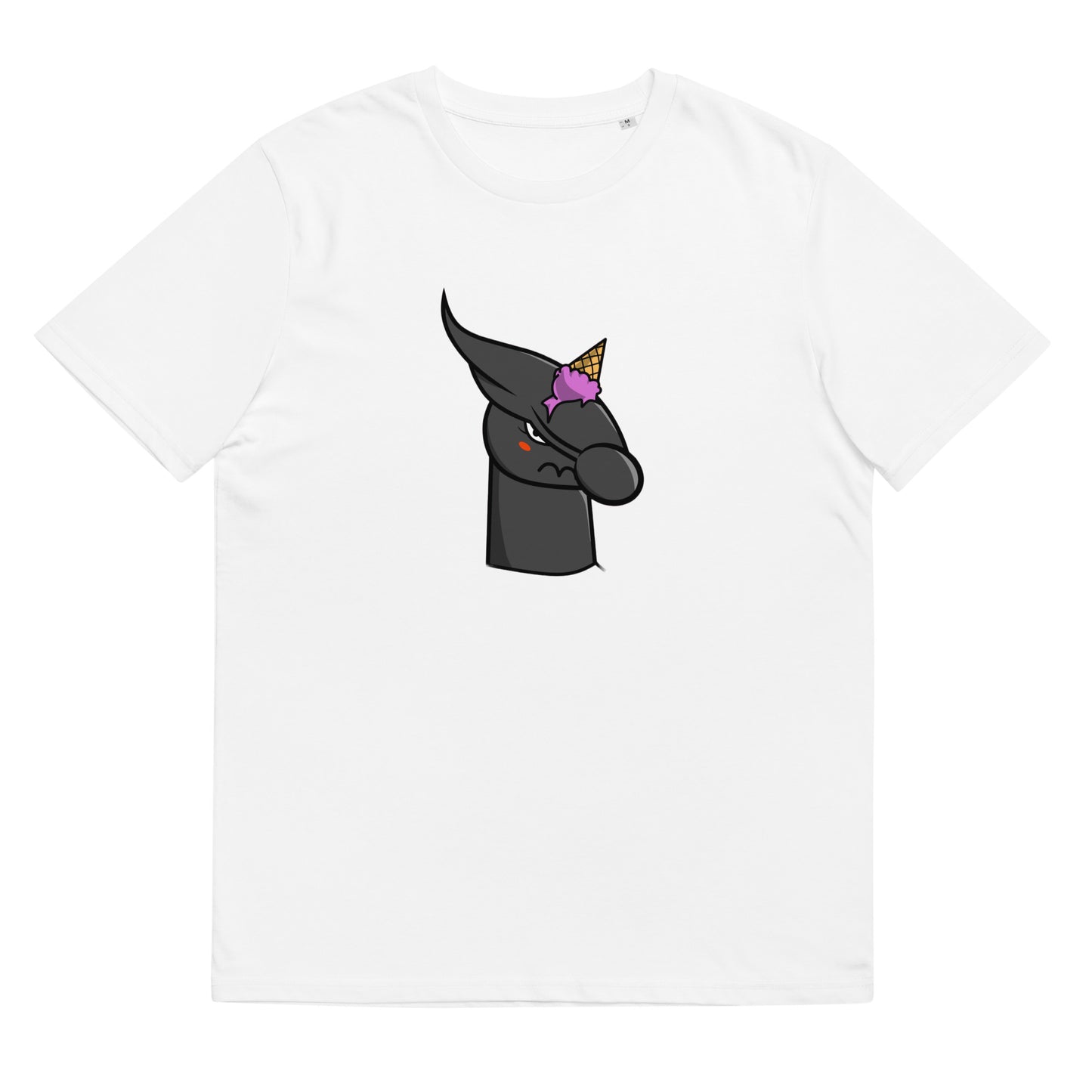 Unisex organic cotton t-shirt feat UNICORN #333D