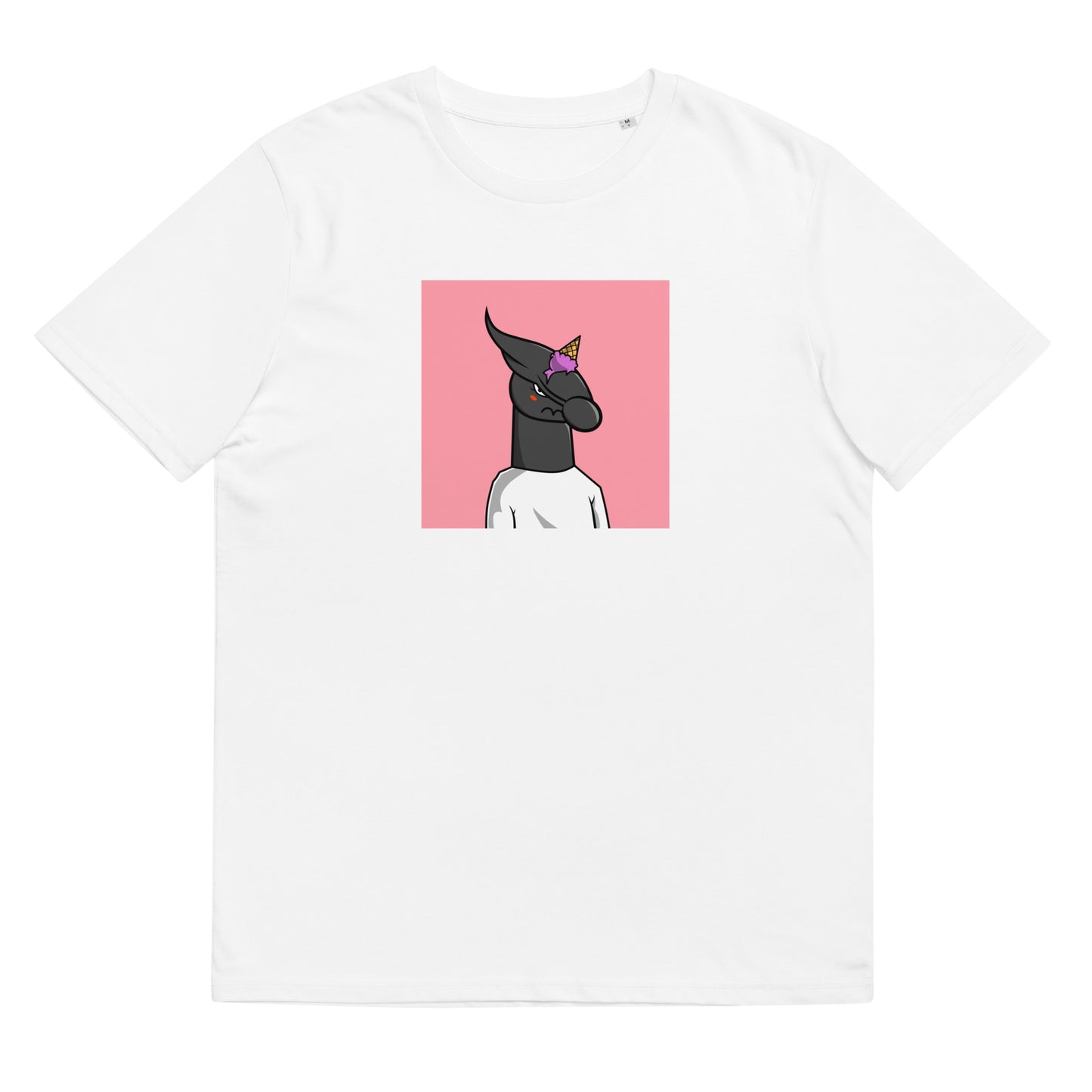 Unisex organic cotton t-shirt feat UNICORN #333D