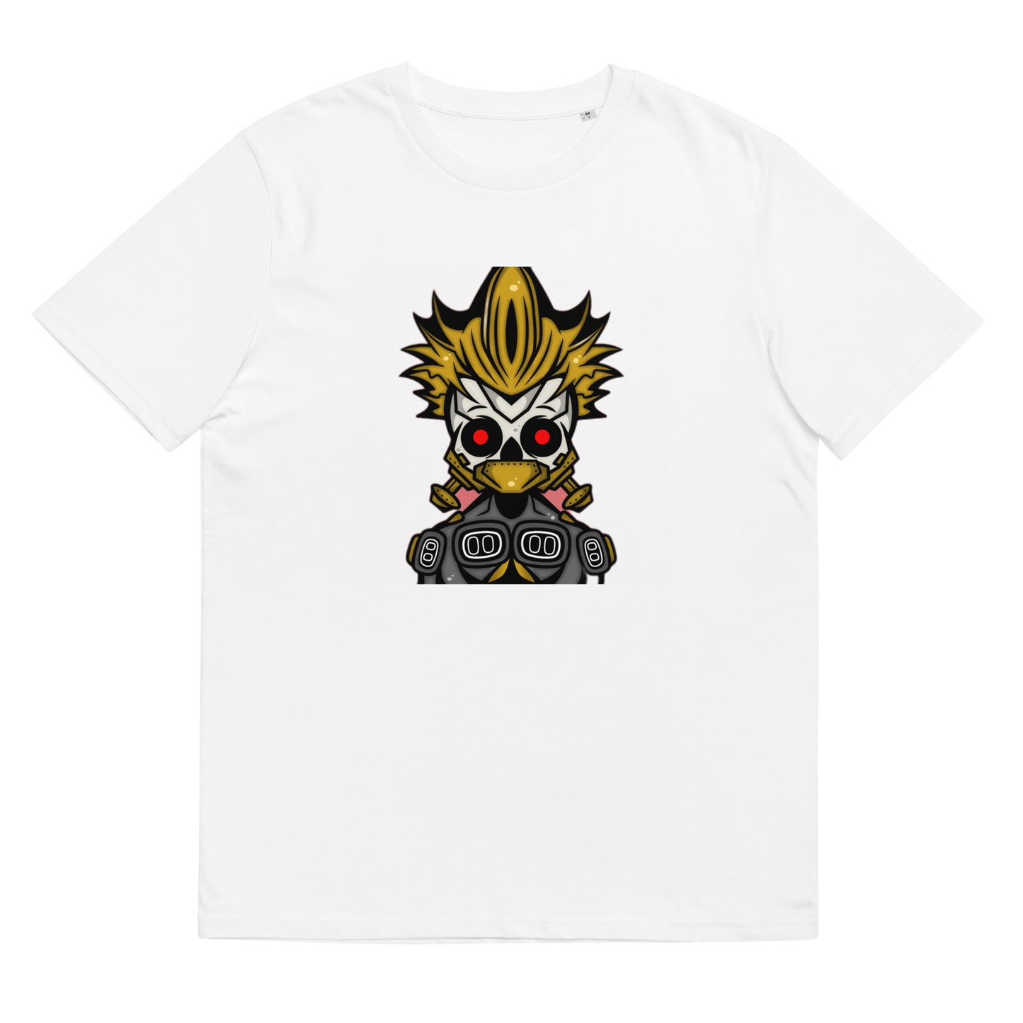 Unisex organic cotton t-shirt feat Eggnion X Skulls Gang #113