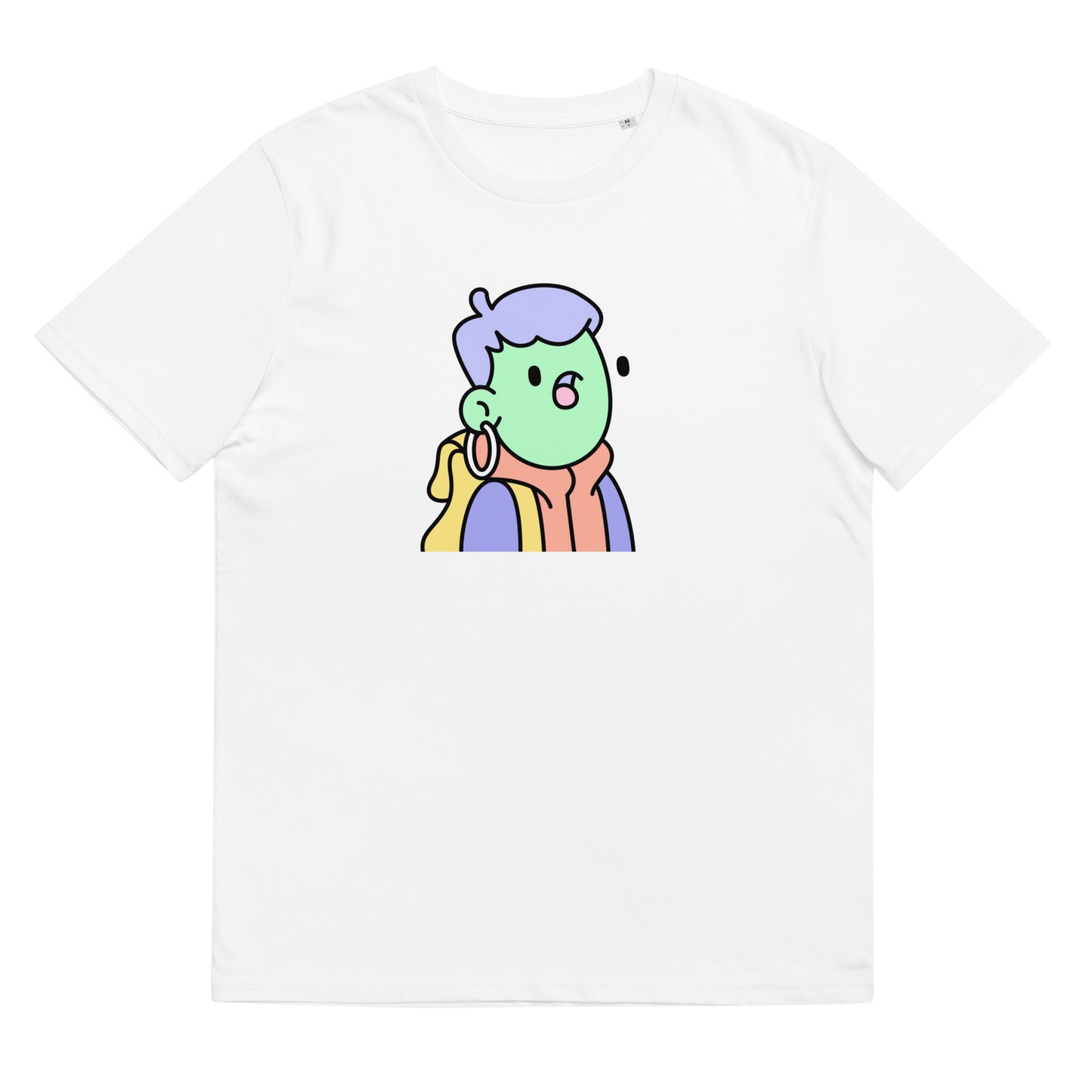 Unisex organic cotton t-shirt feat Doodle #4954
