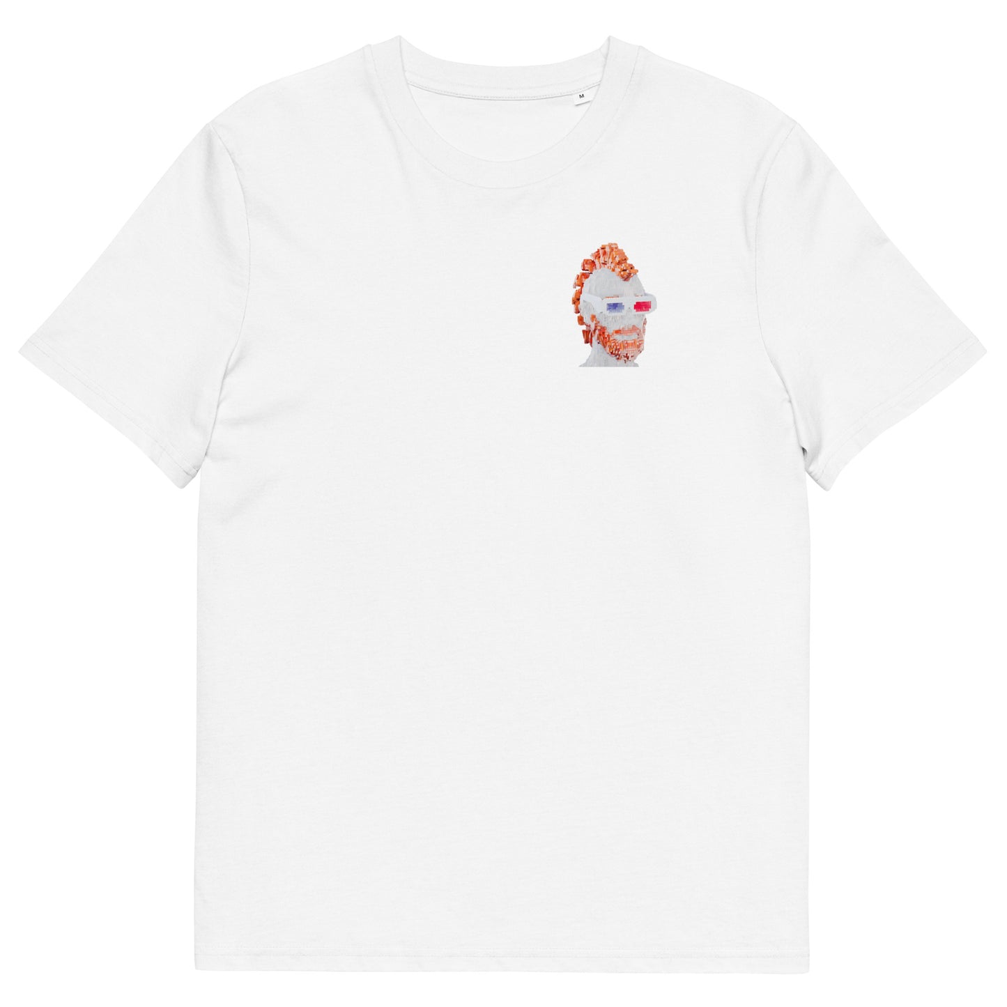 Unisex organic cotton t-shirt feat. BrightFutureGuy - Farcaster