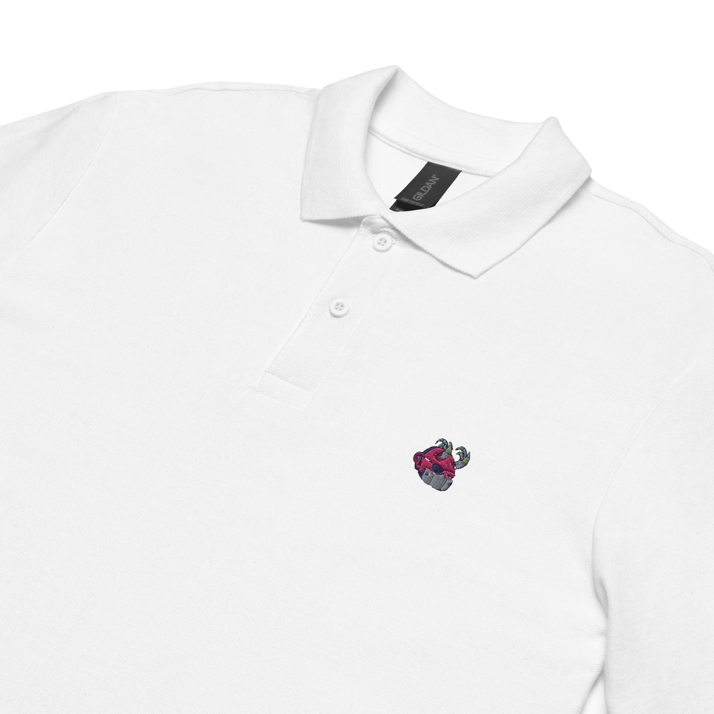 Unisex pique polo shirt feat Donsy #4555