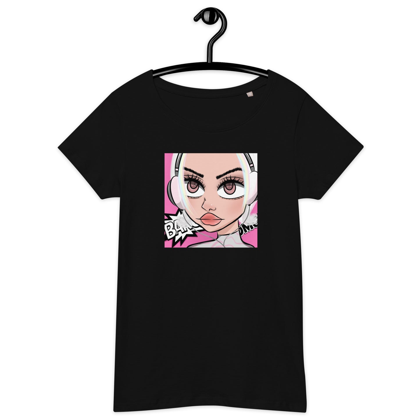 Women’s organic t-shirt feat sassy bae