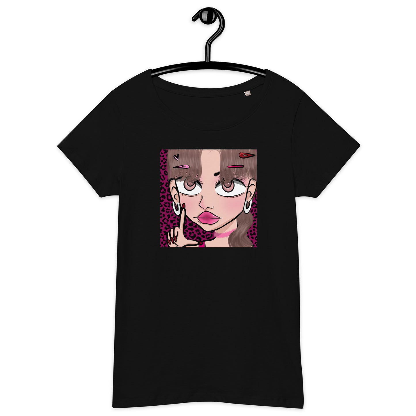 Women’s organic t-shirt feat sassy bae