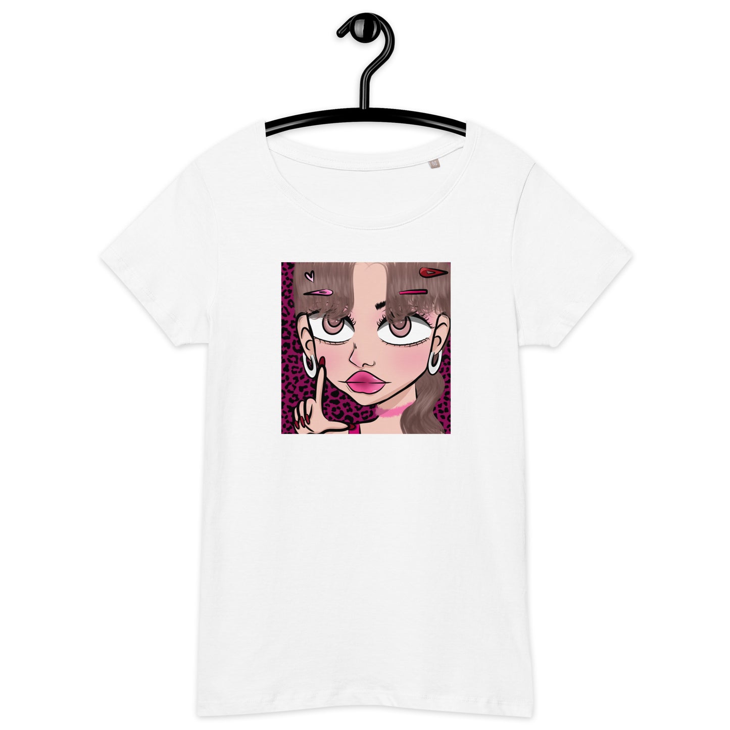 Women’s organic t-shirt feat sassy bae