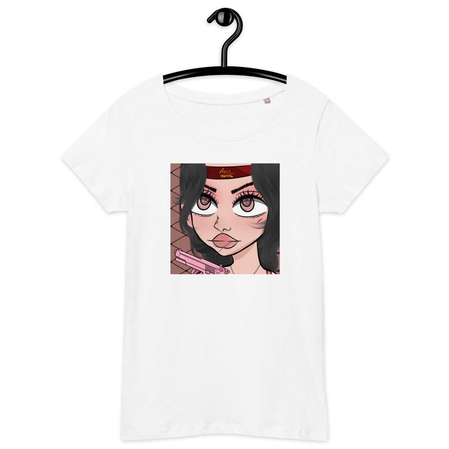 Women’s organic t-shirt feat sassy bae