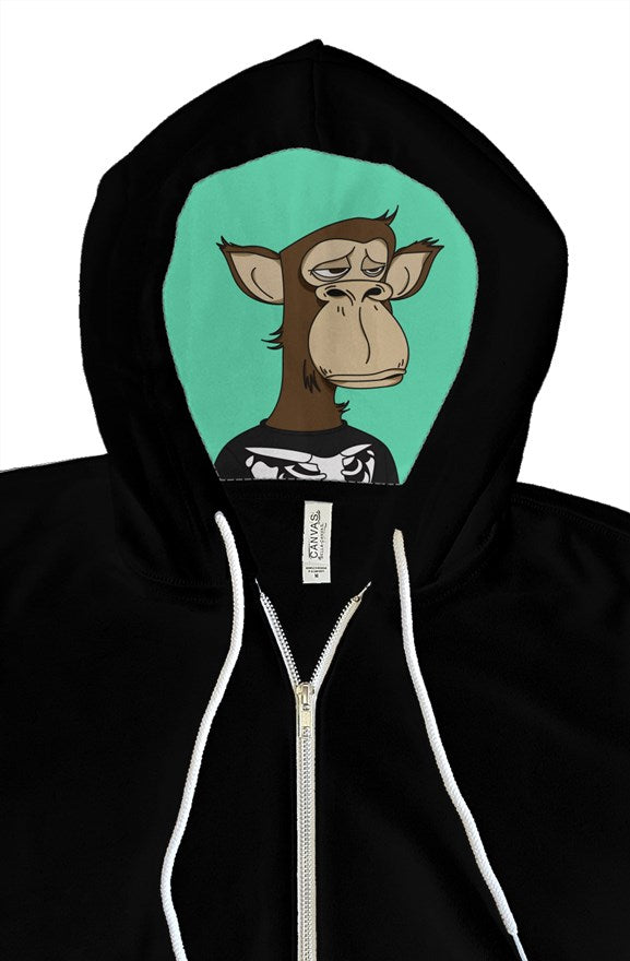 bella canvas zip hoody