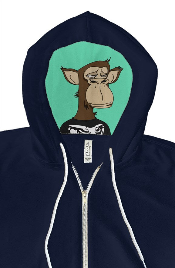 bella canvas zip hoody