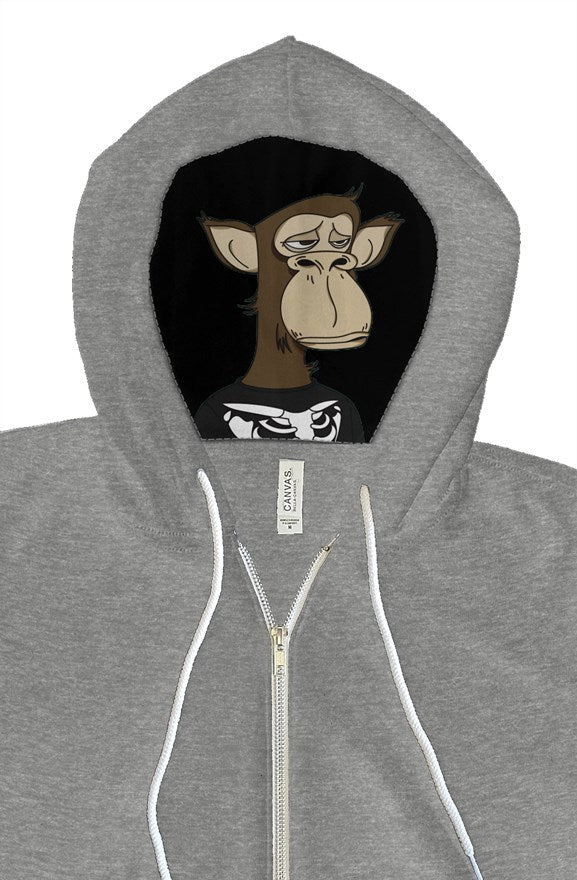 bella canvas zip hoody