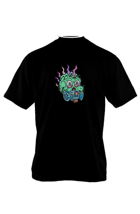 Oversized Heavyweight T Shirt feat Toxic Skulls Club #7803