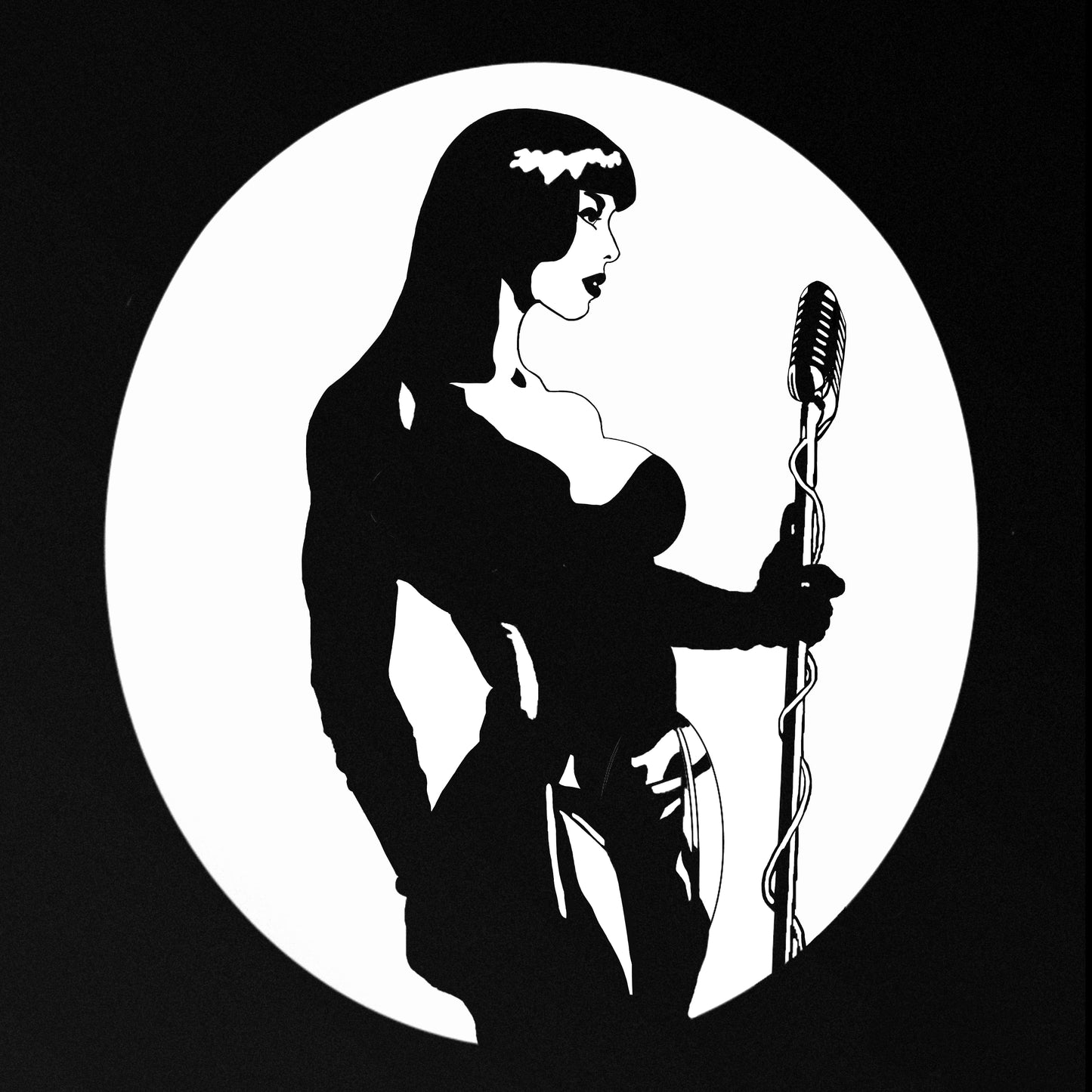 Sing in the dark by Hedon 77 - T-Shirt