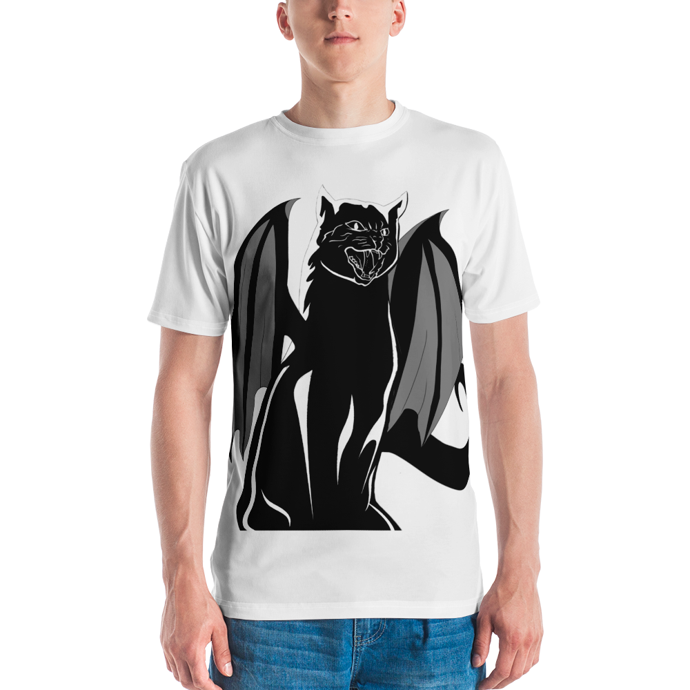 Evil cat by Hedon 77 - ALL OVER T-shirt