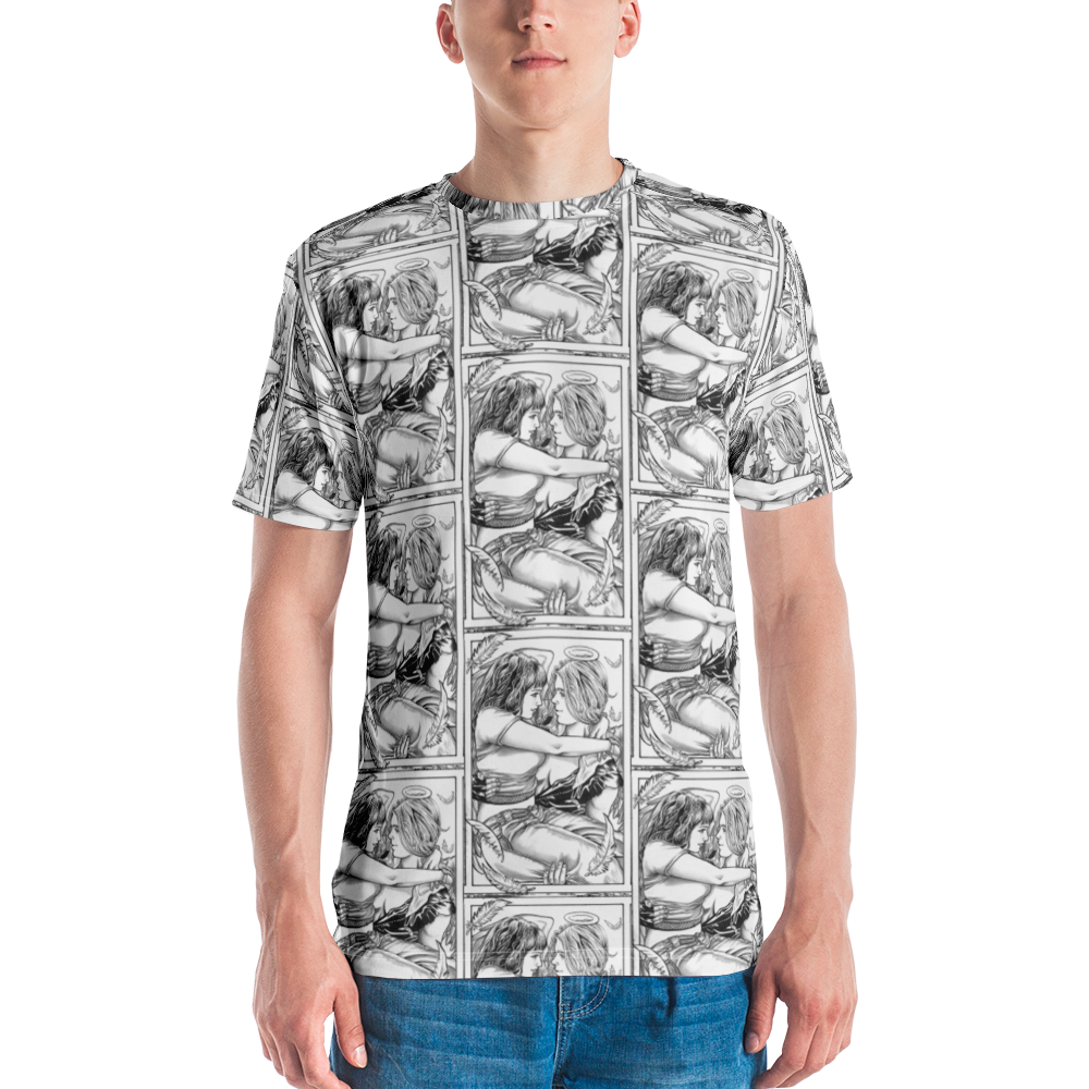 Kaila and Yume by Elena Chiappini - ALL OVER T-Shirt