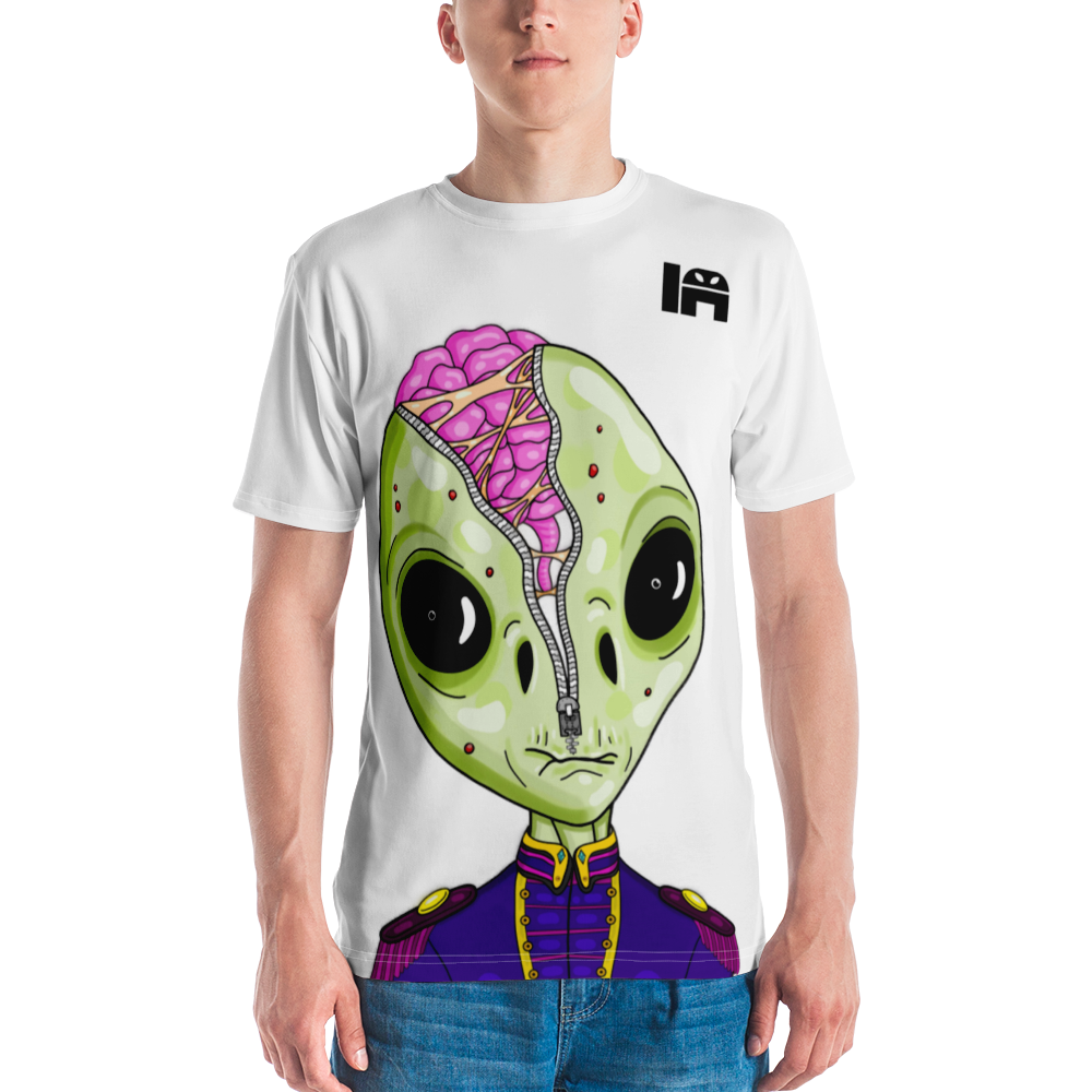 Alien #0008 by inkink Shivadelic - ALL OVER T-Shirt