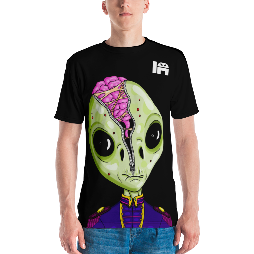 Alien #0008 by inkink Shivadelic - ALL OVER T-Shirt
