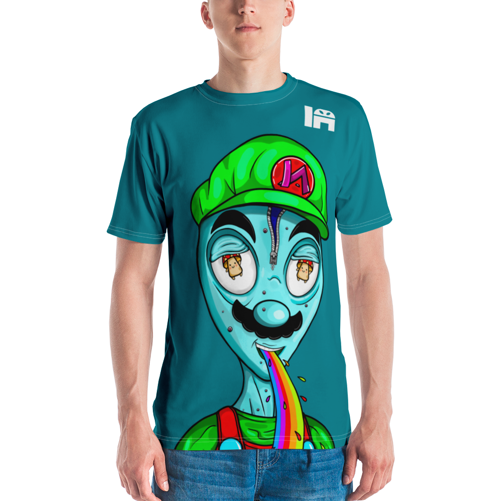 Alien #0019 by inkink Shivadelic - ALL OVER t-shirt