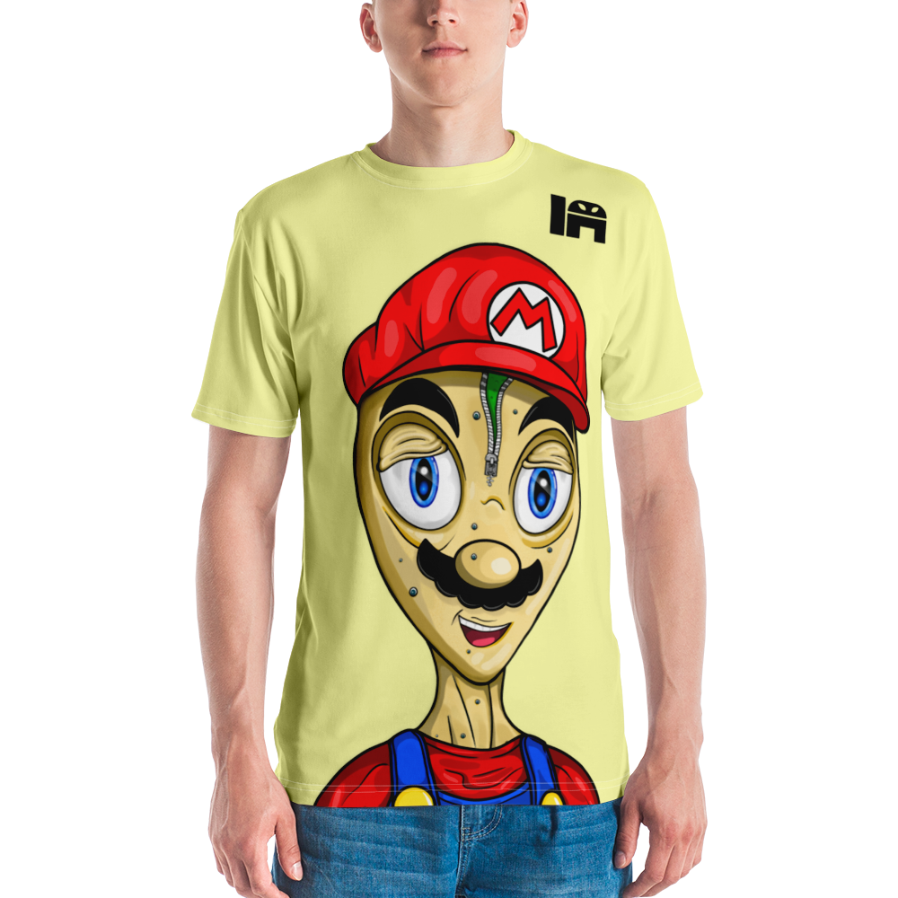 Alien #0018 by inkink Shivadelic - ALL OVER t-shirt
