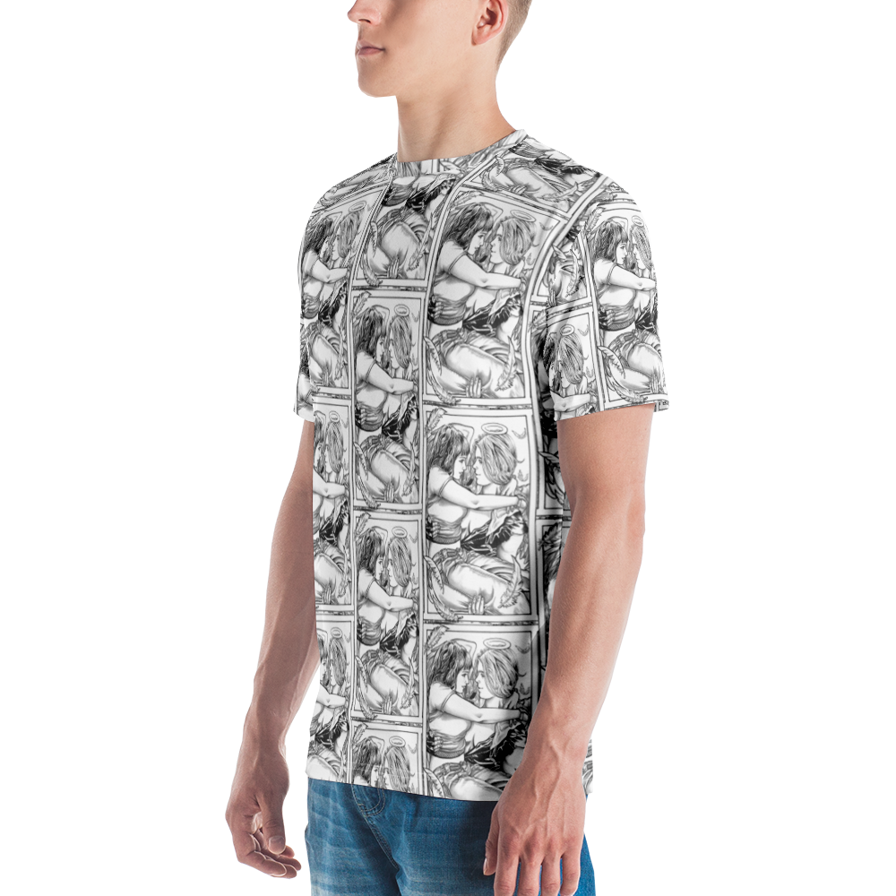 Kaila and Yume by Elena Chiappini - ALL OVER T-Shirt