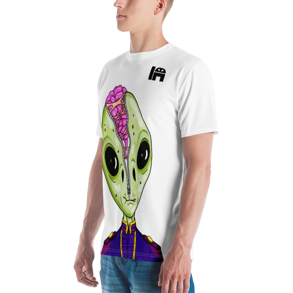 Alien #0008 by inkink Shivadelic - ALL OVER T-Shirt