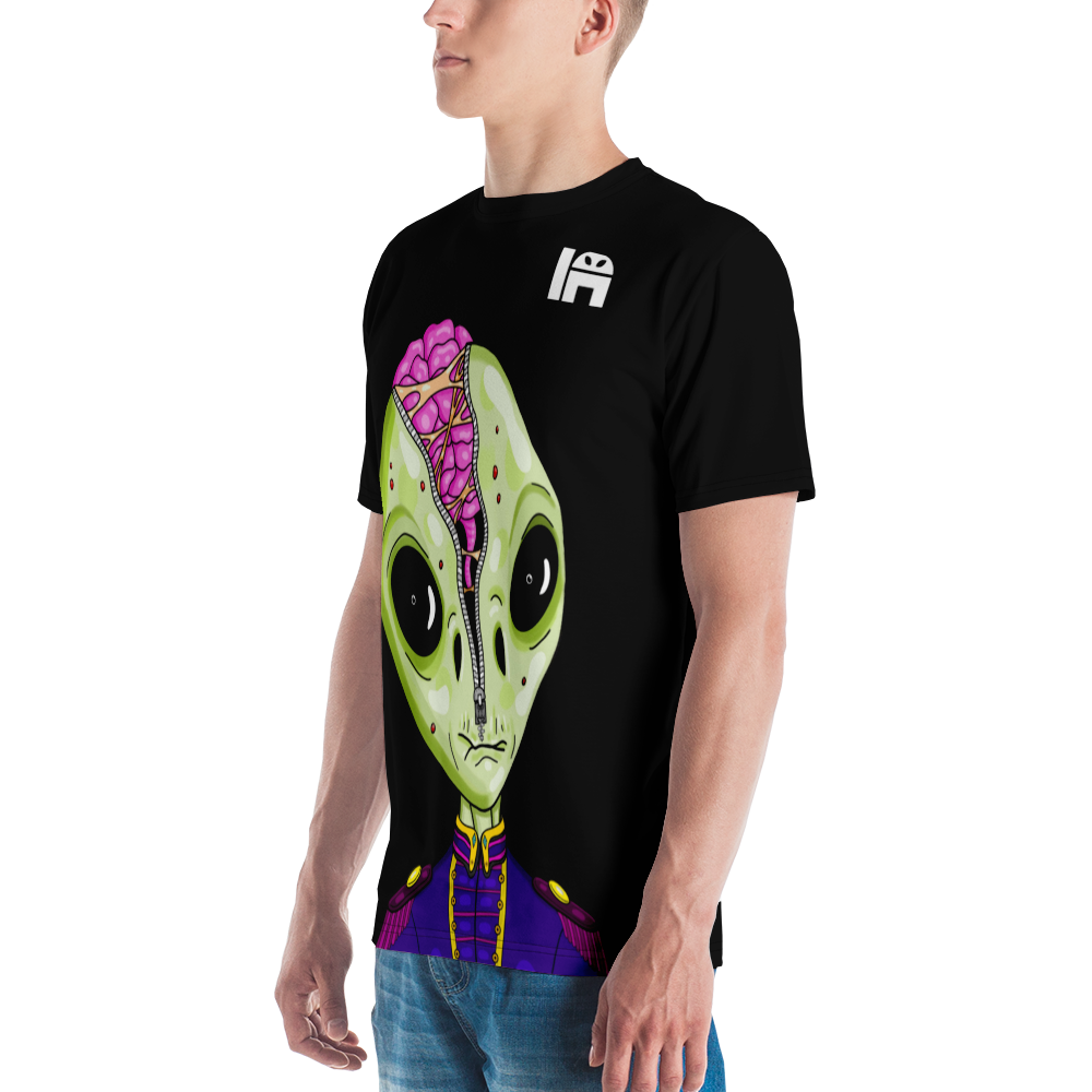 Alien #0008 by inkink Shivadelic - ALL OVER T-Shirt