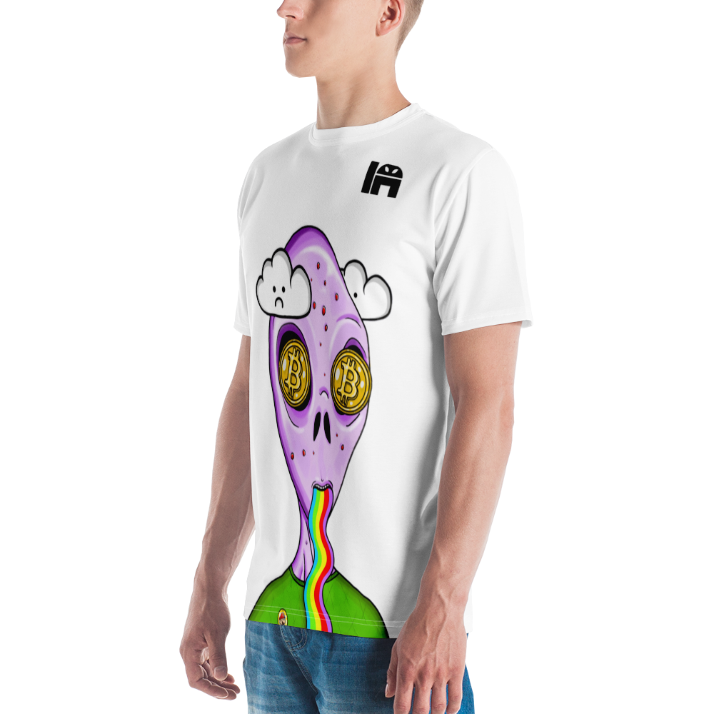 Alien #0011 by inkink Shivadelic - ALL OVER T-Shirt