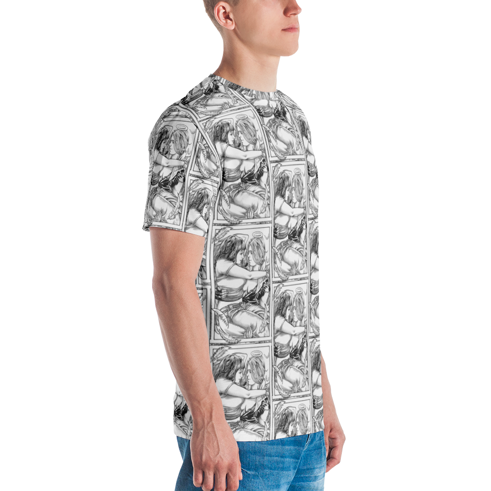 Kaila and Yume by Elena Chiappini - ALL OVER T-Shirt