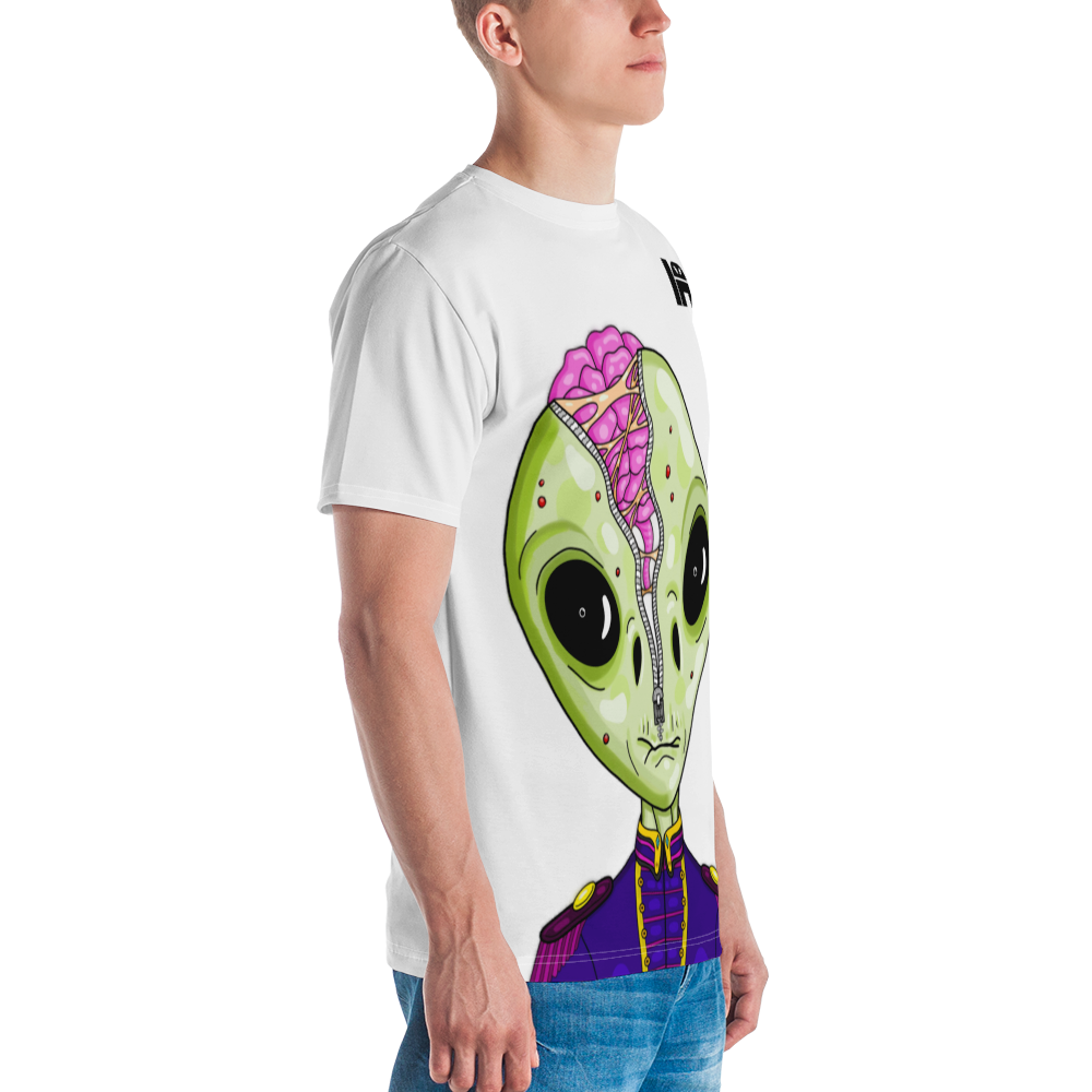 Alien #0008 by inkink Shivadelic - ALL OVER T-Shirt