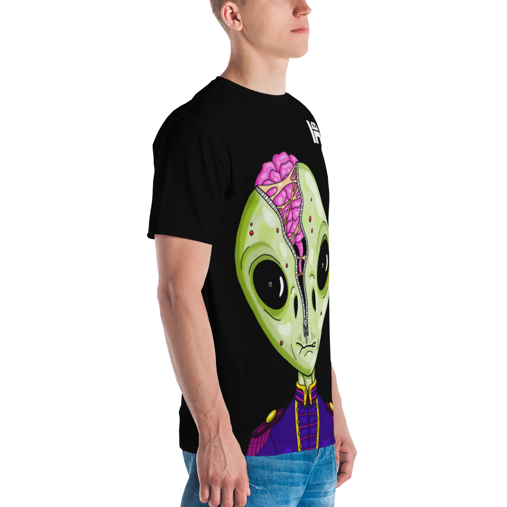 Alien #0008 by inkink Shivadelic - ALL OVER T-Shirt