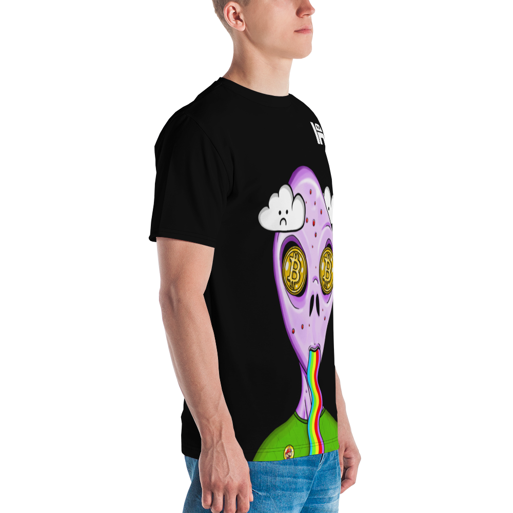 Alien #0011 by inkink Shivadelic - ALL OVER T-Shirt