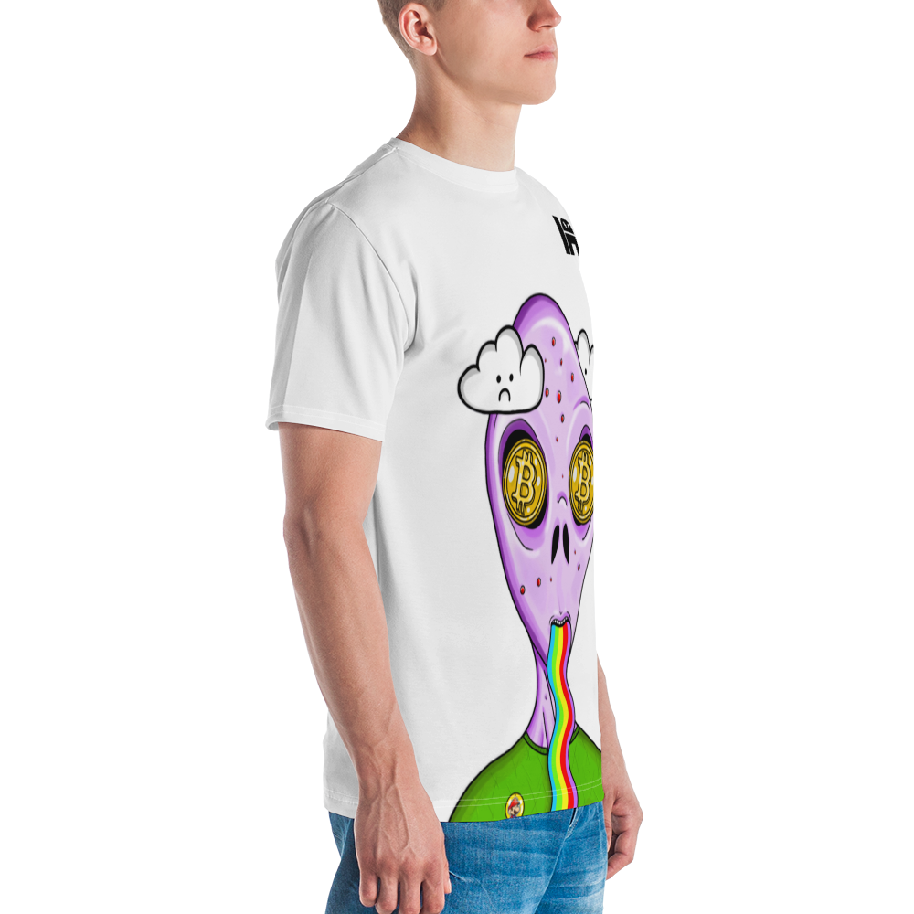 Alien #0011 by inkink Shivadelic - ALL OVER T-Shirt